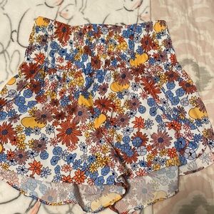 Floral shorts